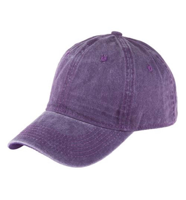 Purple Baseball Cap