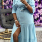 Linen Blues Dress